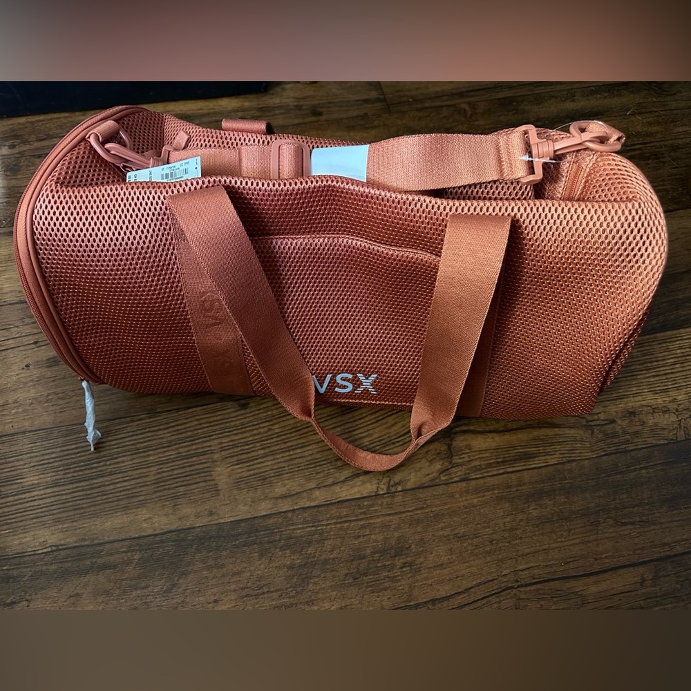 Victoria's Secret Mesh Duffle Bag in Orange